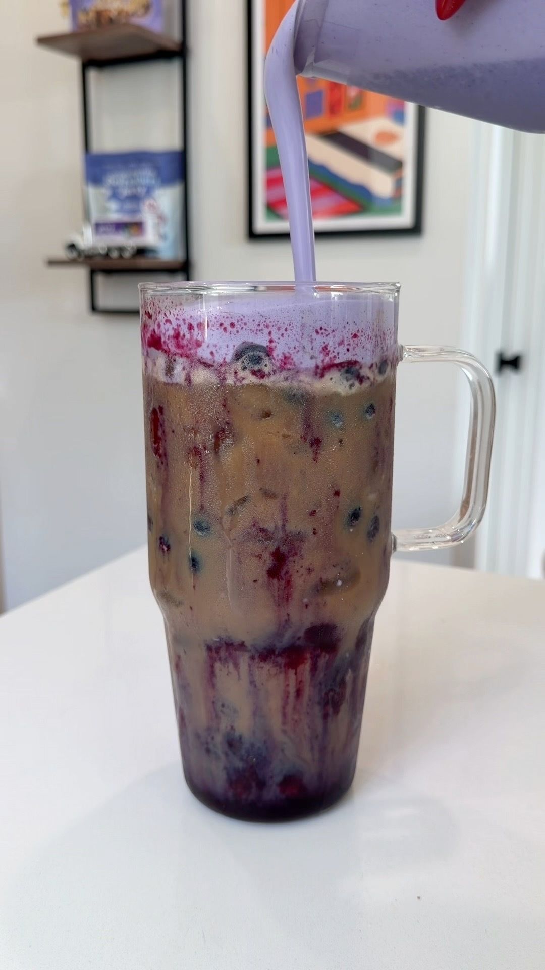 Blueberry Crumble Protein Coffee