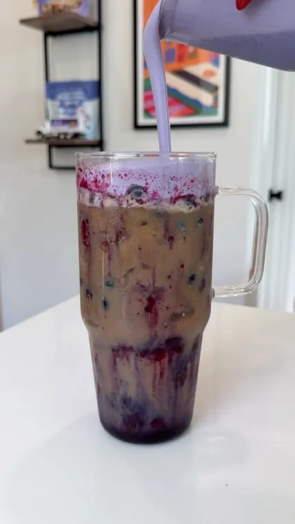 Blueberry Crumble Protein Coffee