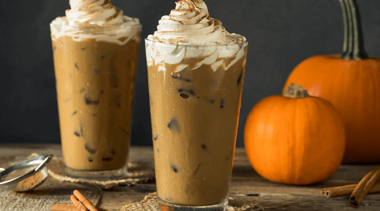 Pumpkin Spice Iced latte