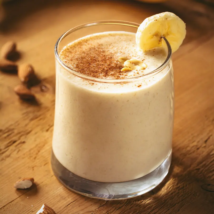 Peanut Butter Banana Protein Coffee