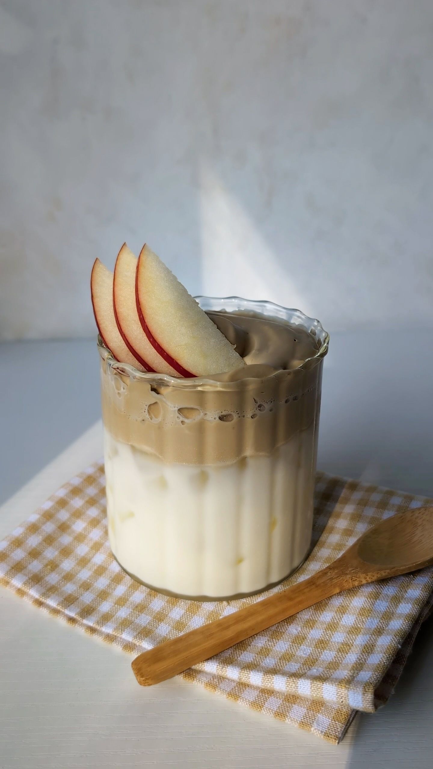 Caramel Apple Protein Latte