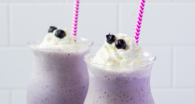 Blueberry Coffee Frappuccino
