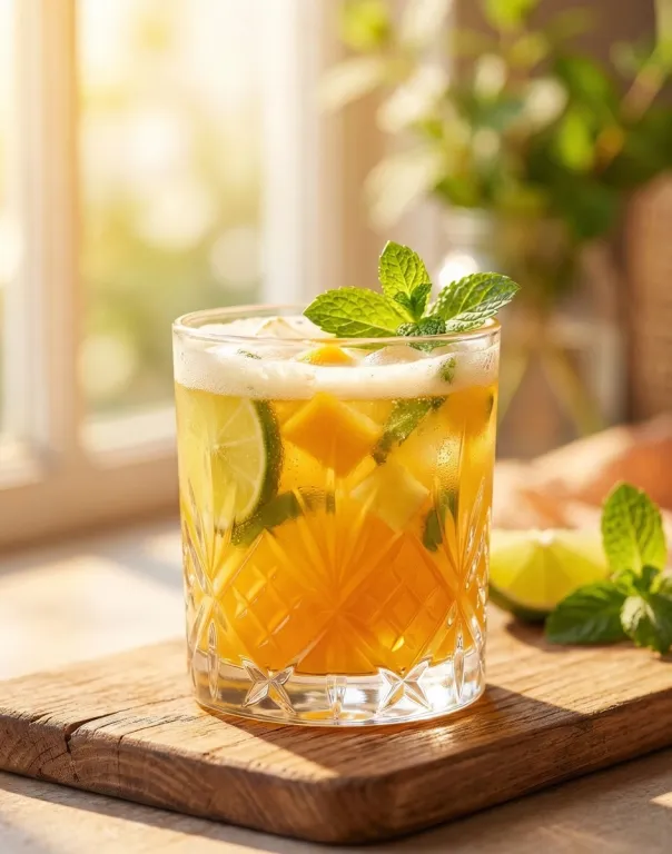 Pineapple Rum Punch (Cocktail)