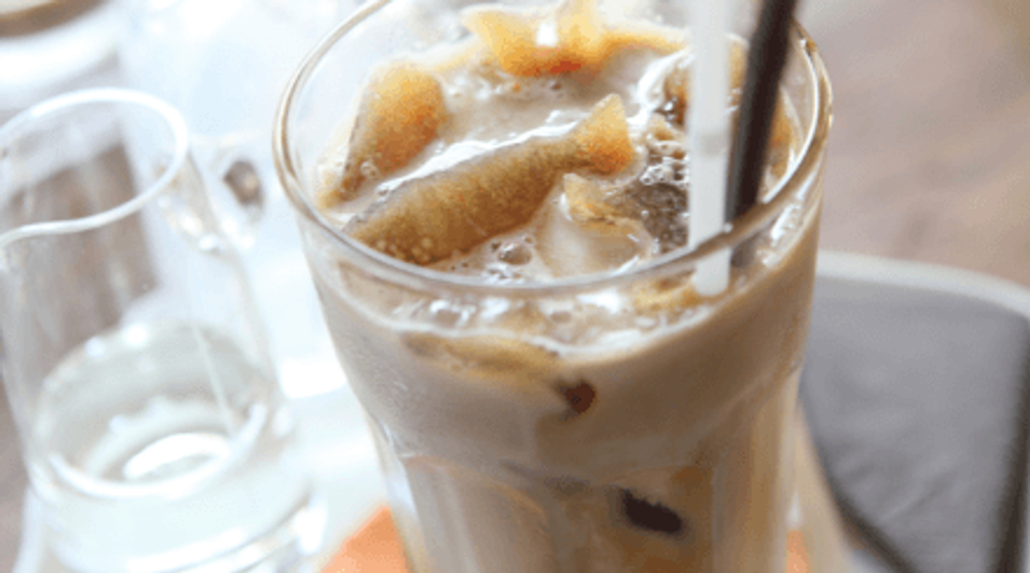 Iced Javy Vanilla latte