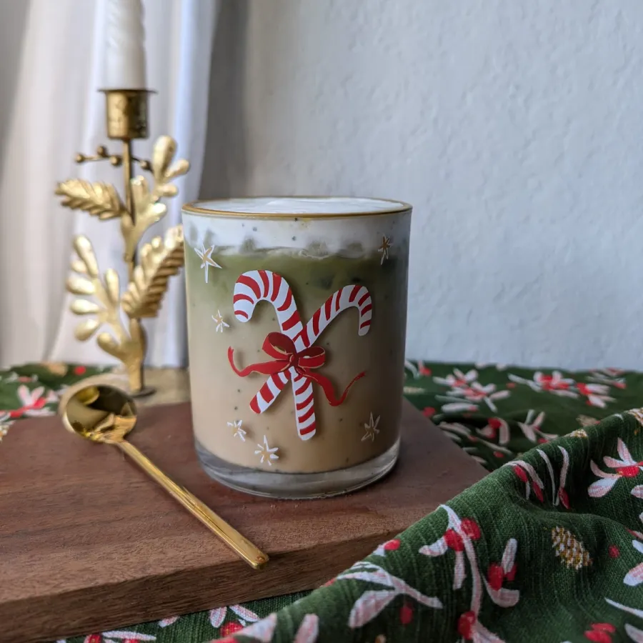 Dirty Mint Matcha Latte