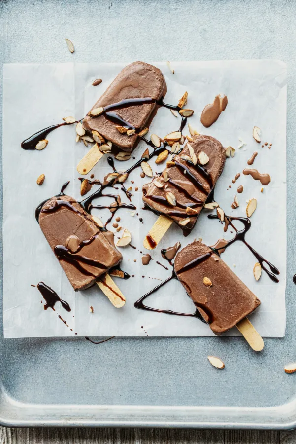 Mocha popsicles