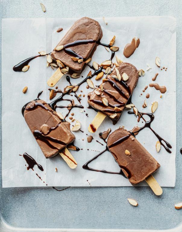 Mocha popsicles