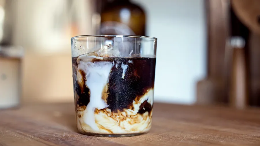 Iced Dirty Chai Latte