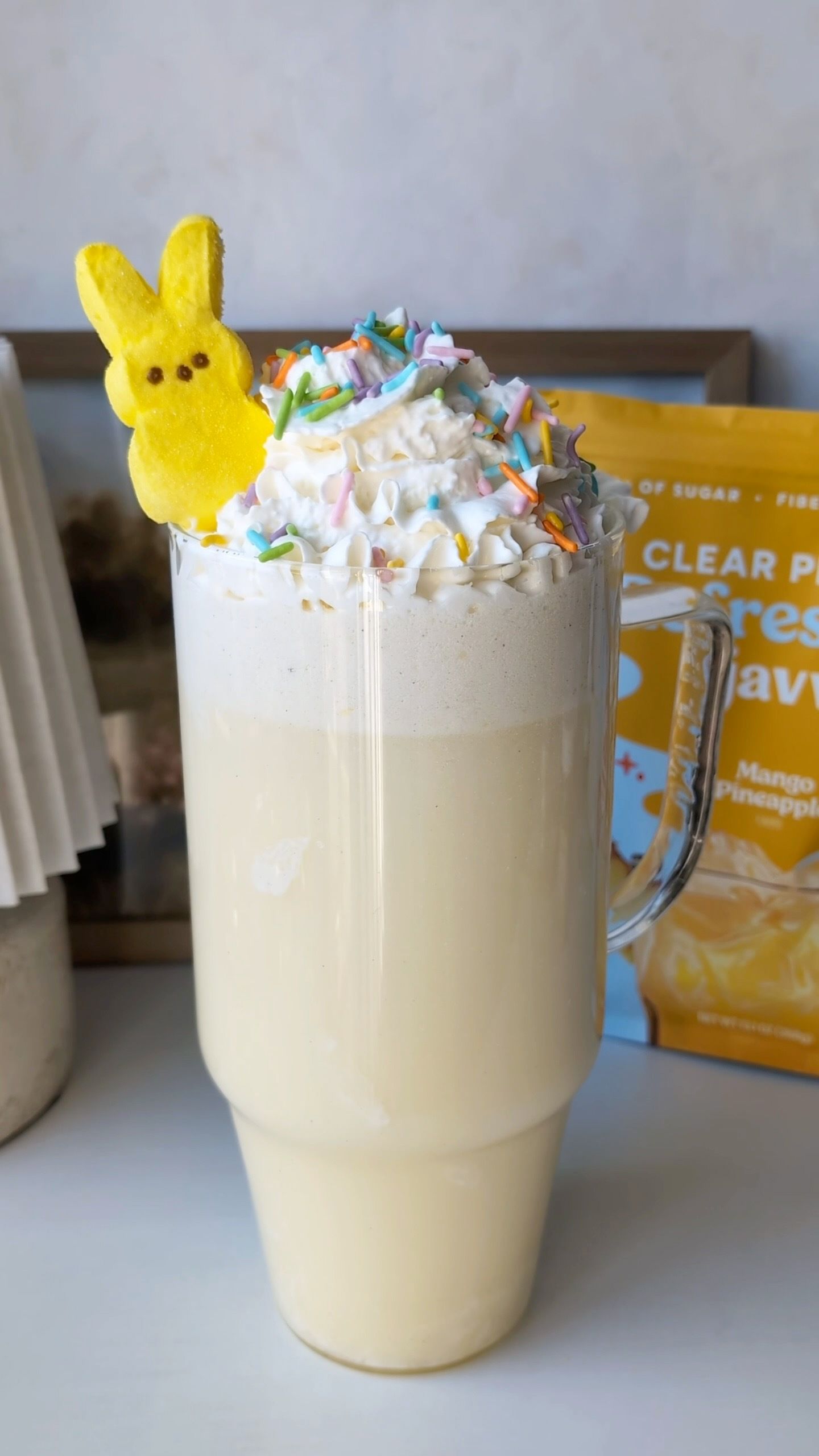 Mango Pineapple Protein Float