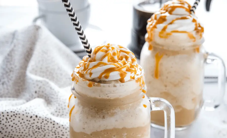 Caramel Cookie Crumble Frappuccino