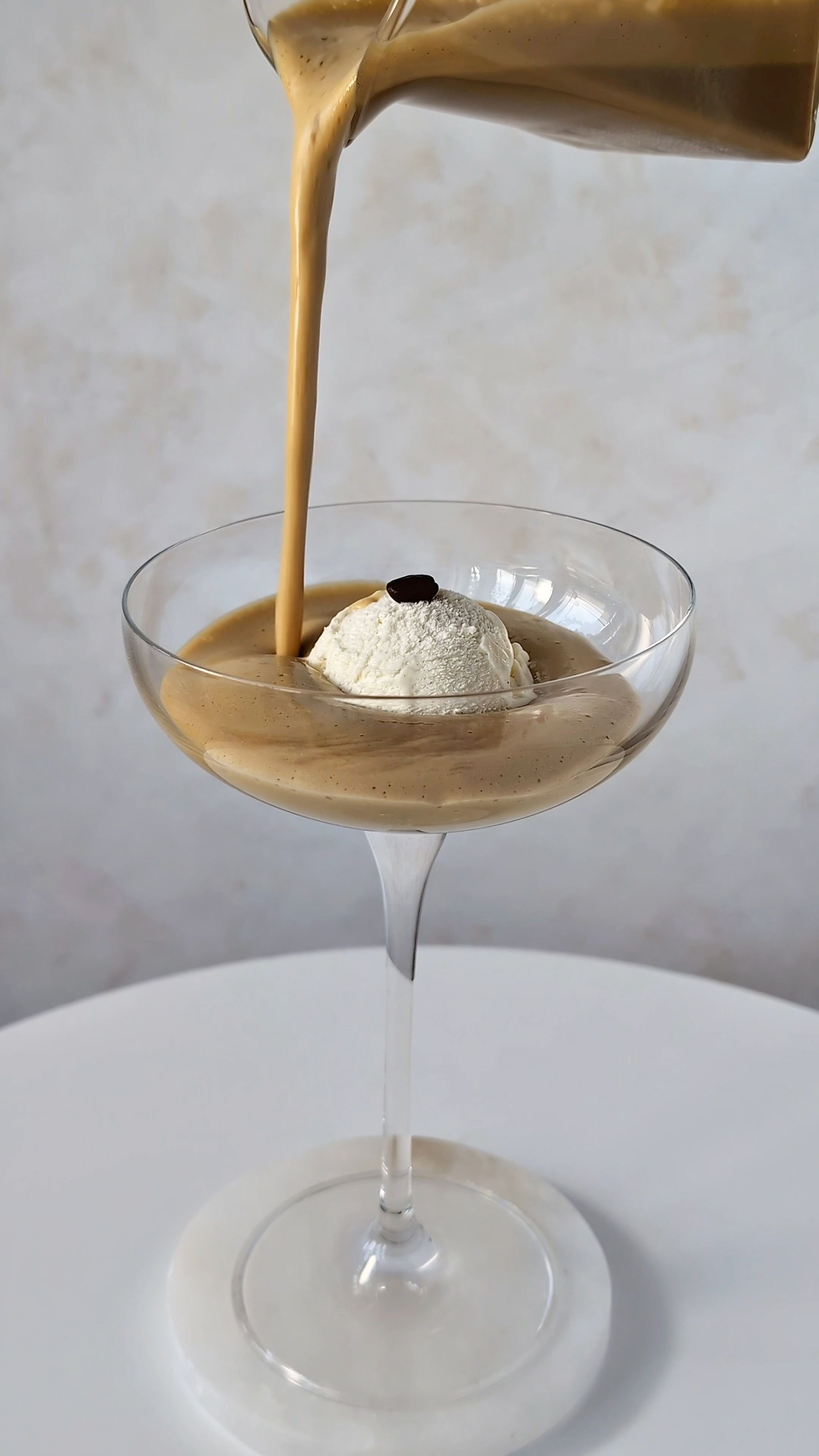 Caramel Protein Coffee Affogato