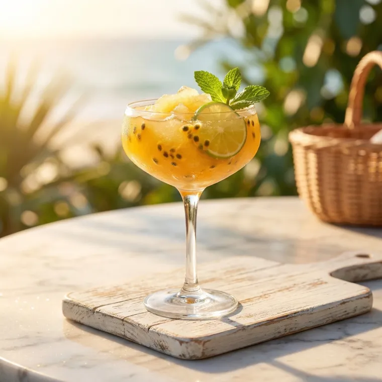 Passionfruit Vodka Breeze (Cocktail)