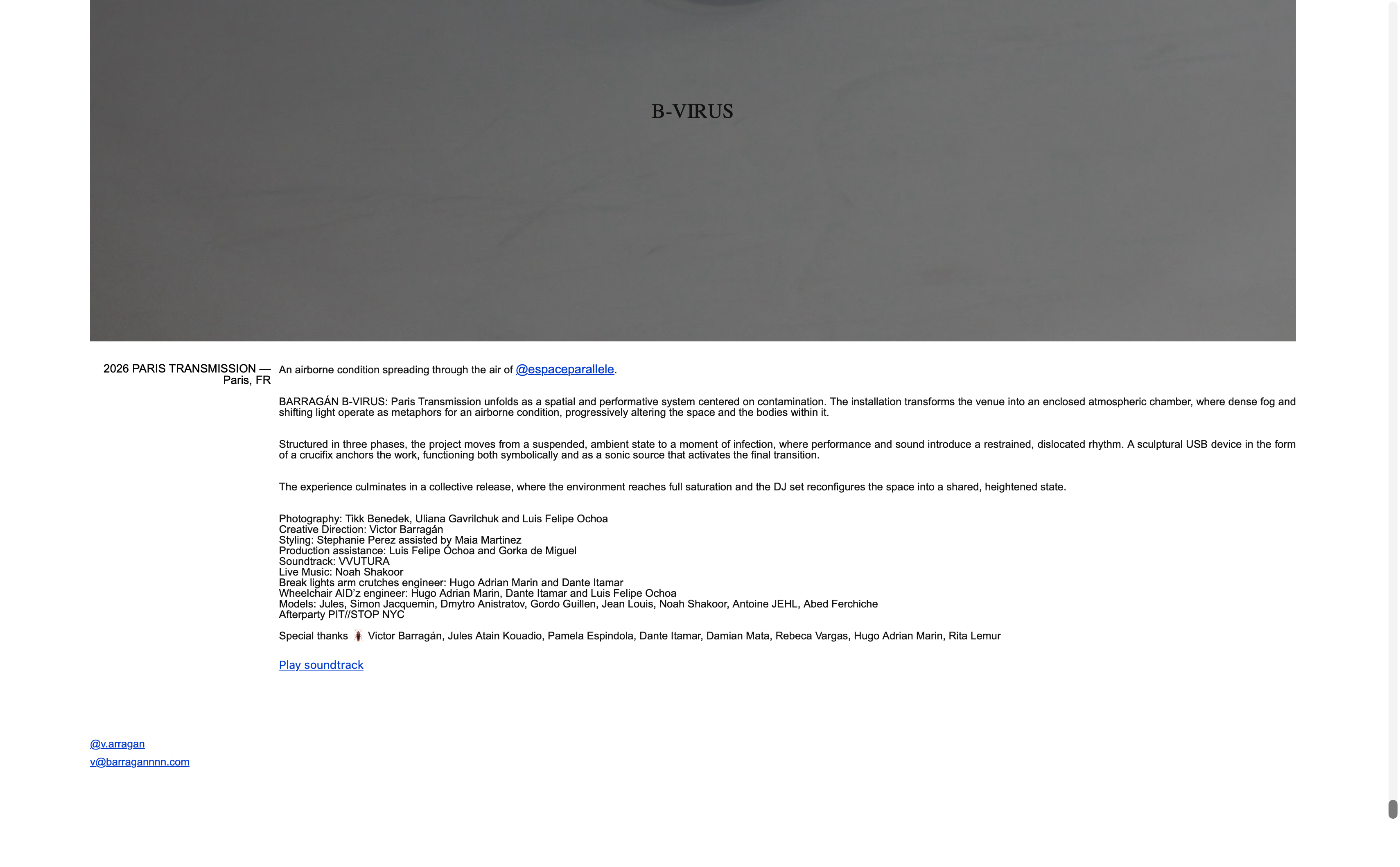 Example of project description.