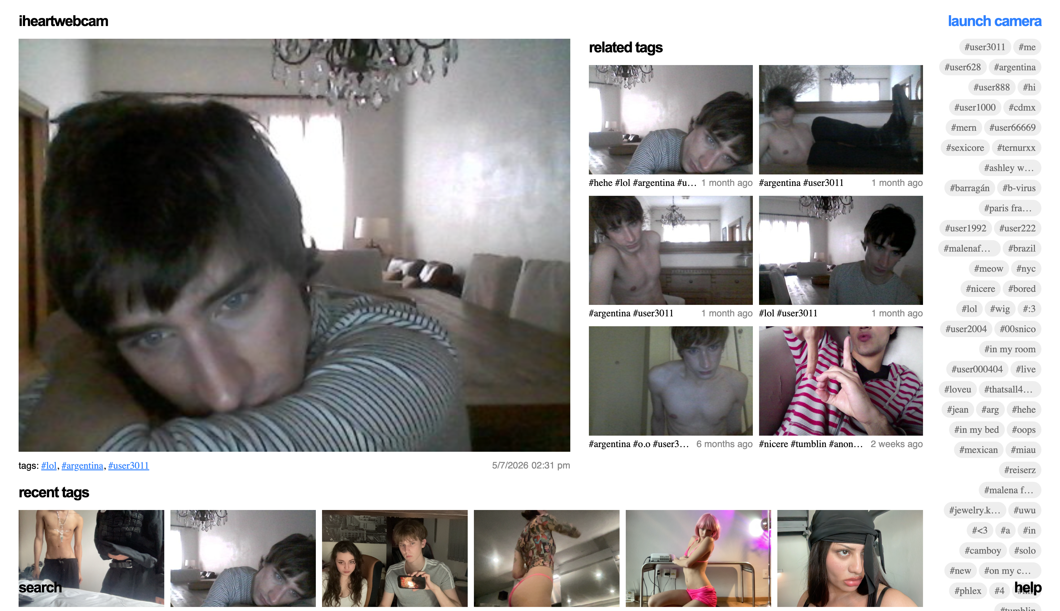#user3011 webcam photo.