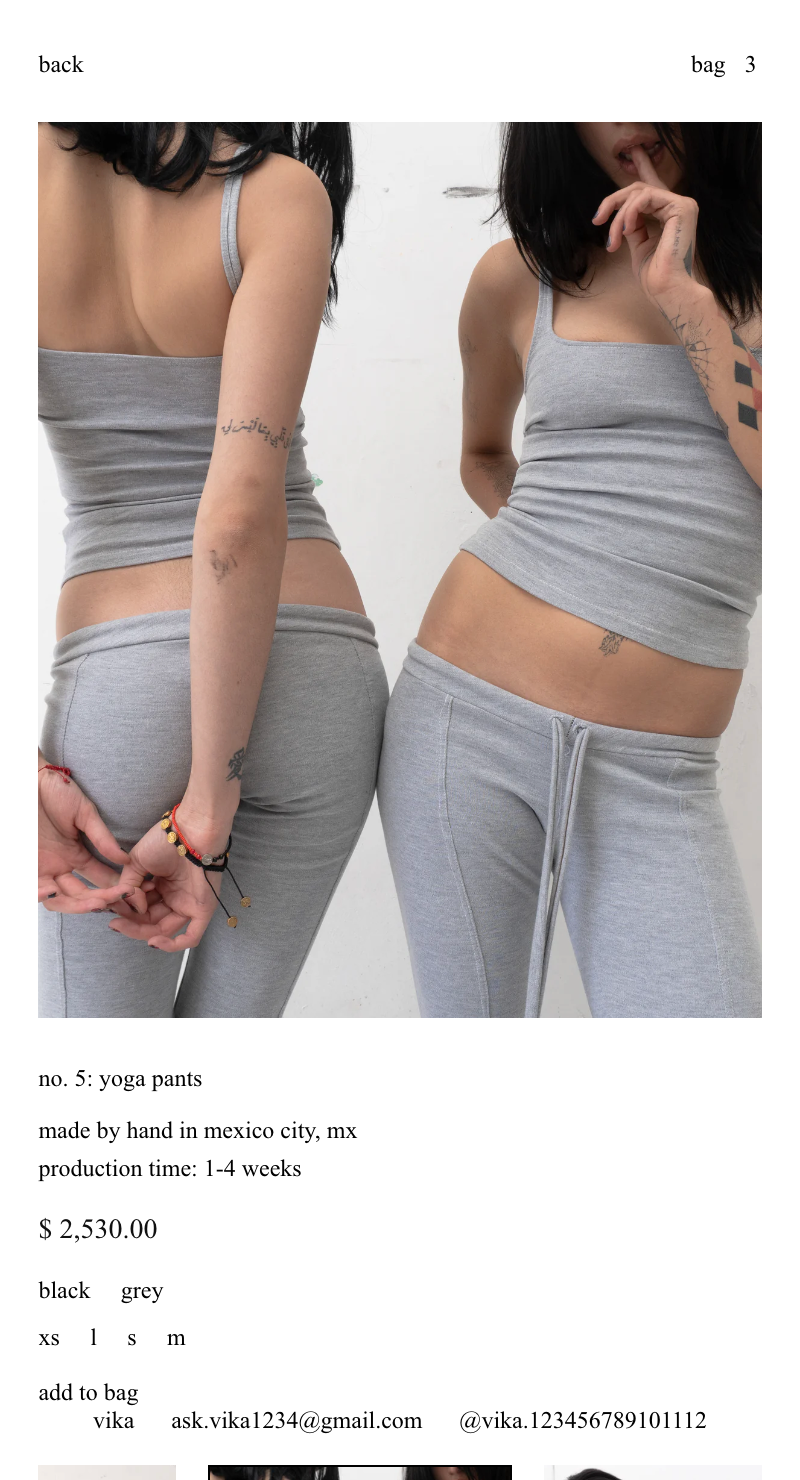 product 5, yoga pants