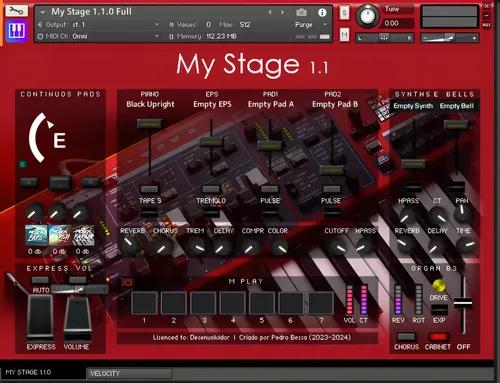 My Stage 1.1.0 Full para Kontakt — Inspirado en Nord Stage (Gratis)