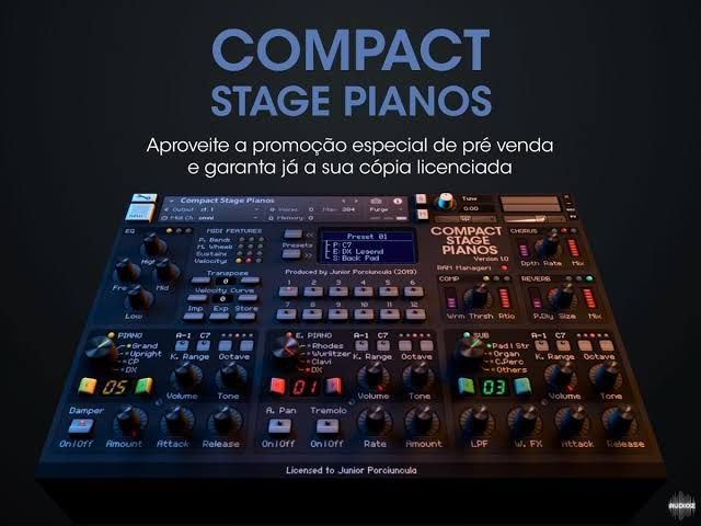 Junior Porciuncula Compact Stage Pianos para Kontakt V1.0 (Gratis)