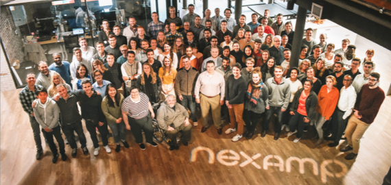 Group photo of Nexamp employees