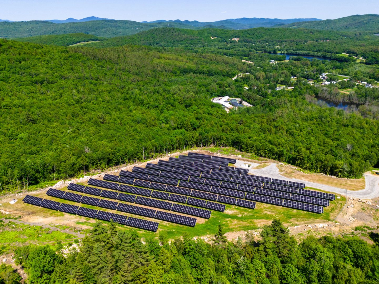 community solar farm in Maine