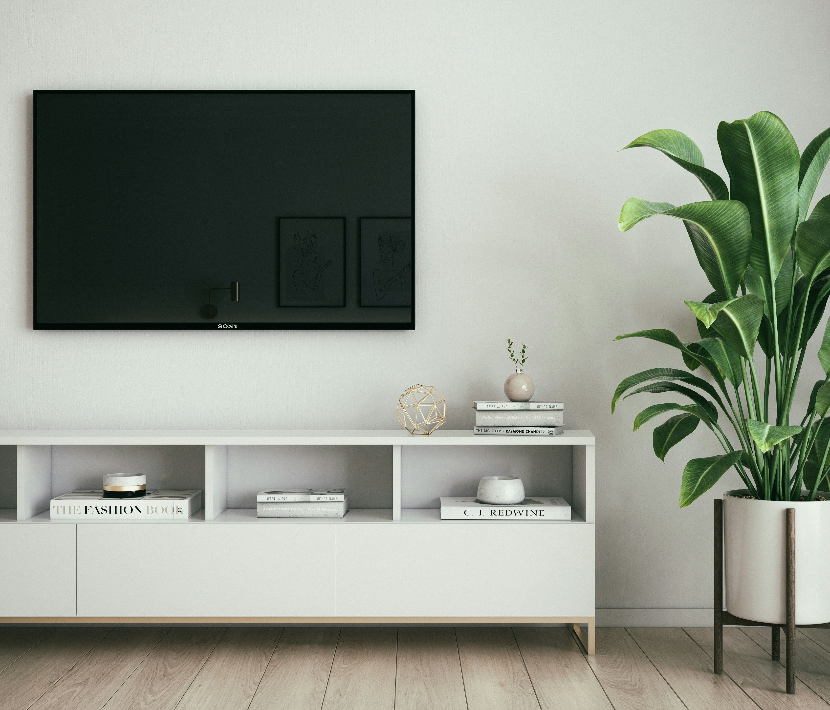 tv in livingroom