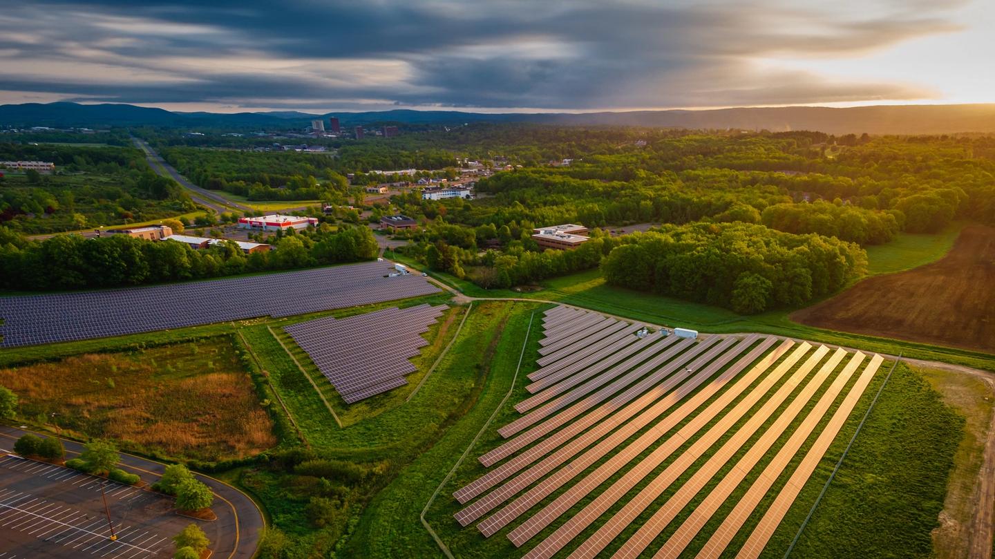 Wales Solar at Sunrise