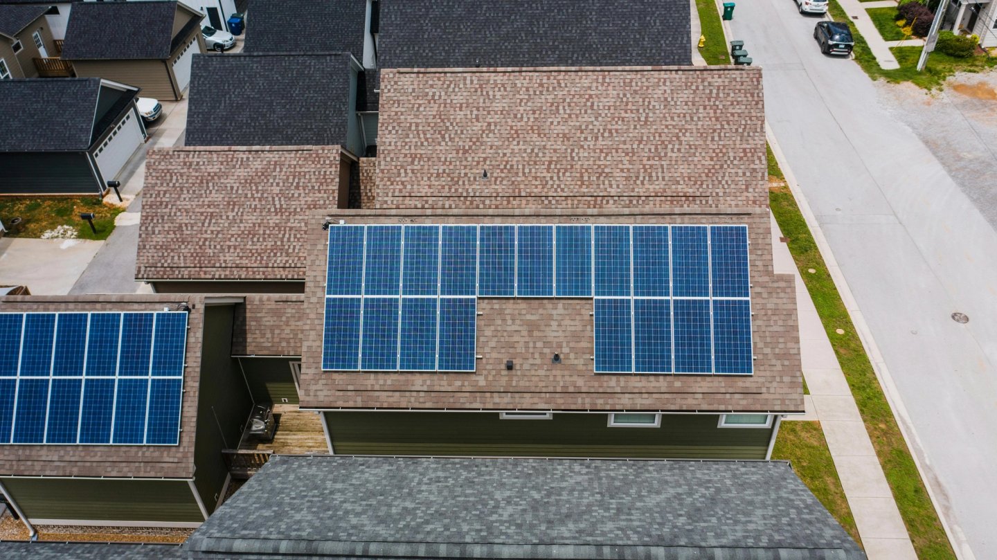 rooftop solar panels