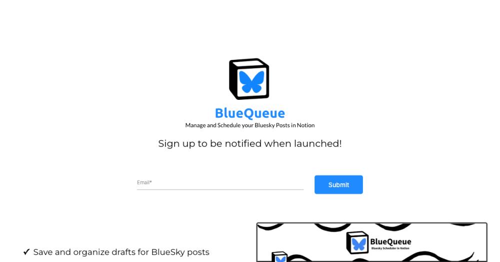 BlueQueue: Schedule & Manage Your Bluesky Posts