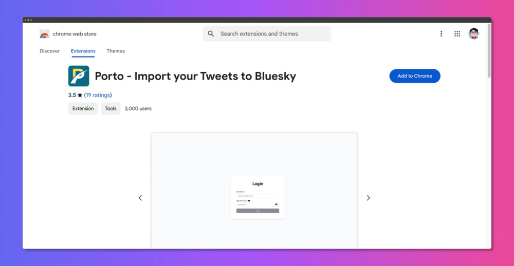 Porto: Import your Tweets to Bluesky instantly