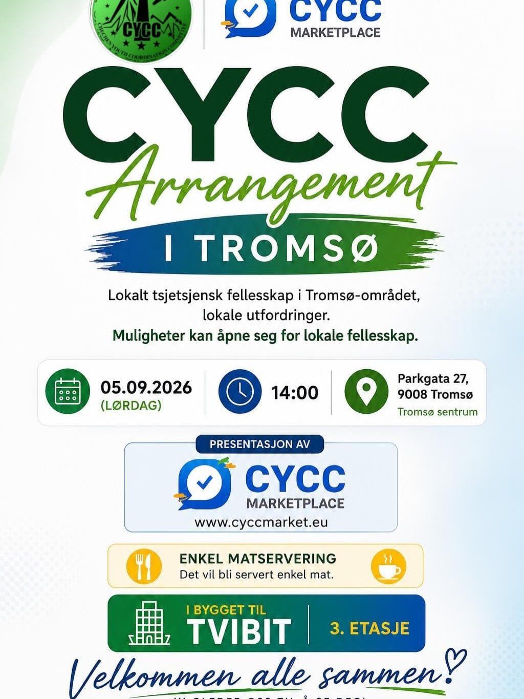 CYCC-møte for det tsjetsjenske miljøet i Tromsø