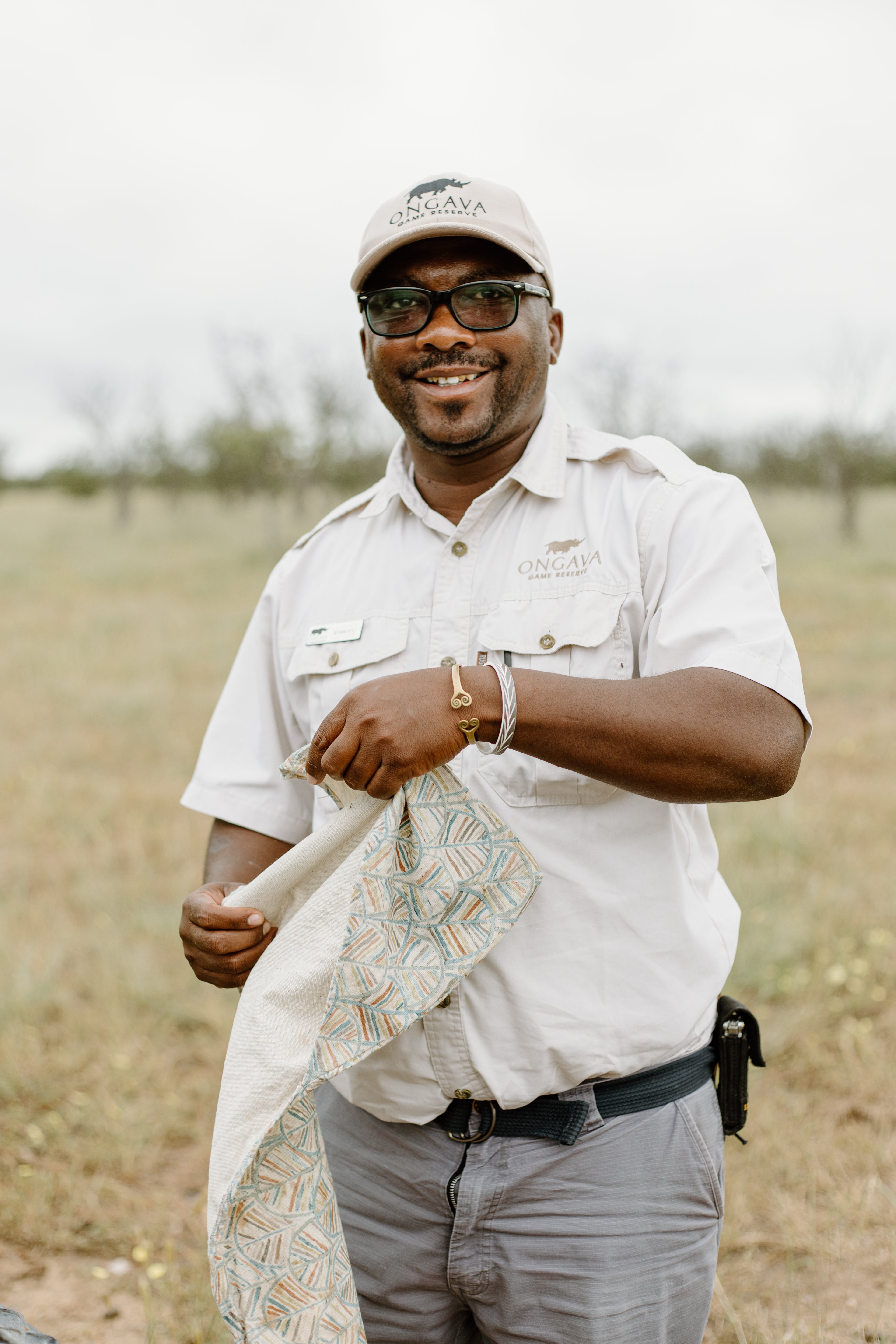 Ongava guide Stanley Tono Gowaseb