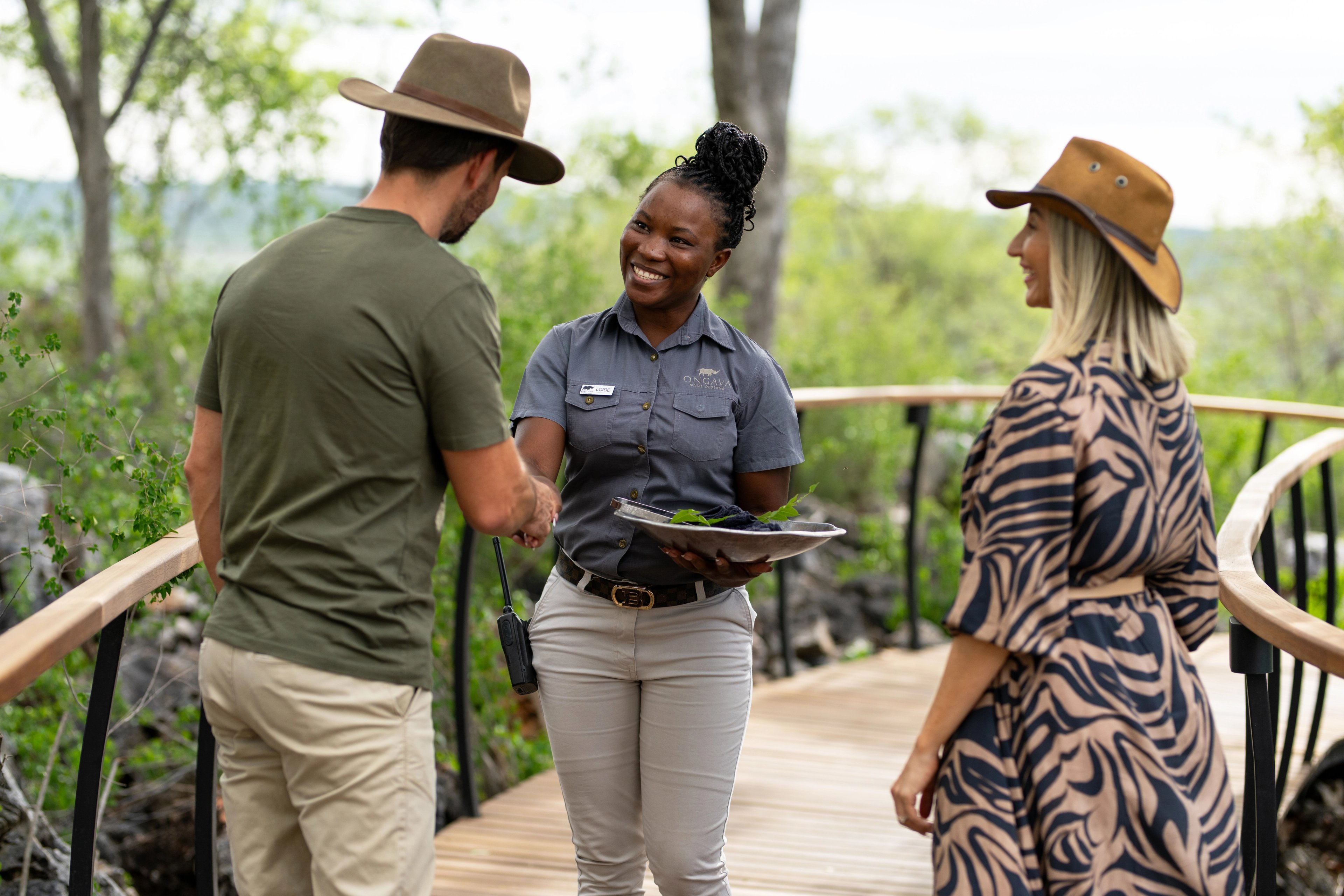 A warm and genuine welcome from Loide at Little Ongava sets the tone for an experience rooted in authenticity, care, and a deep sense of place.