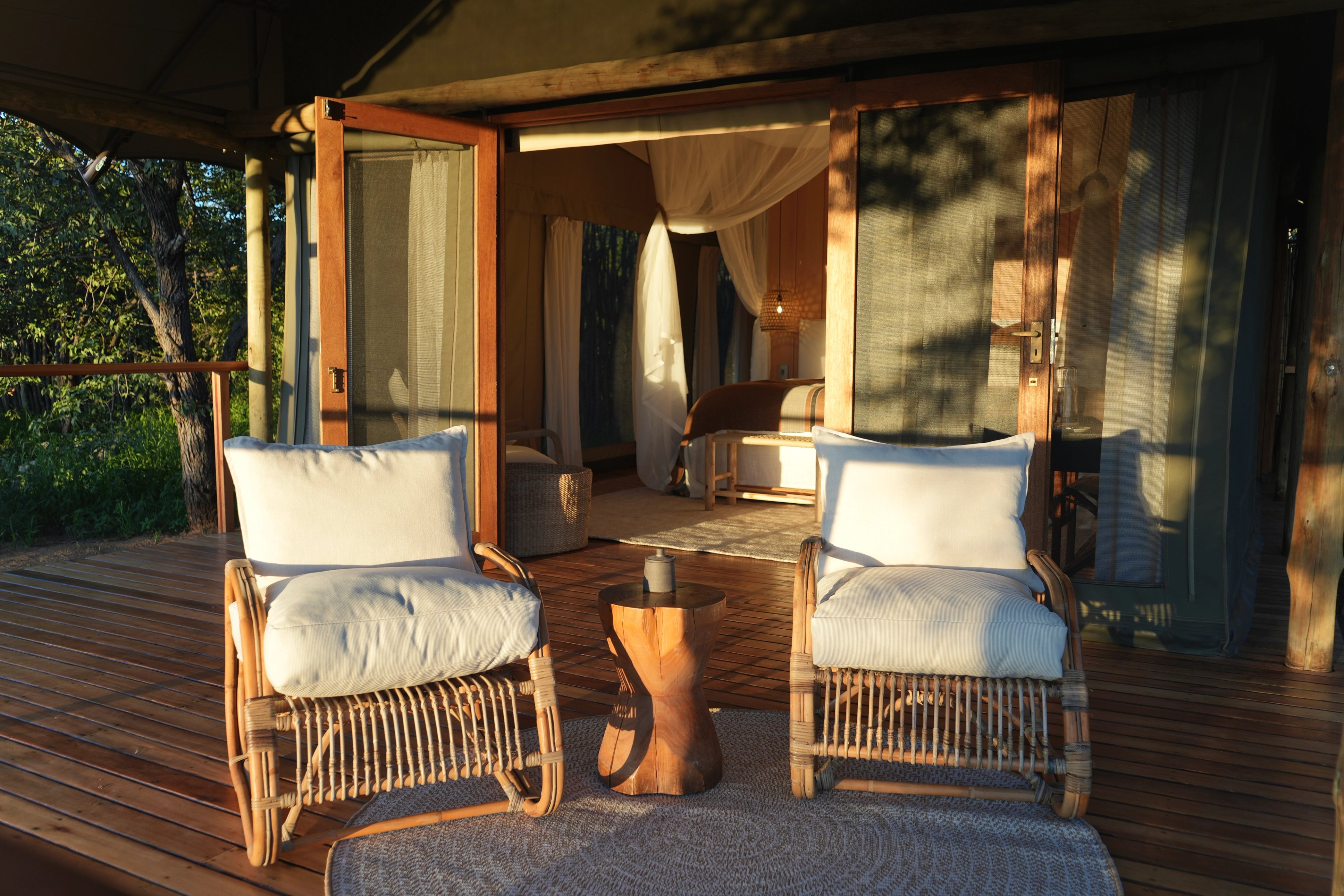 From the comfort of your room's deck, wildlife unfolds quietly before you - unhurried, unfiltered, and close enough to remind you that you are part of the landscape, not separate from it.