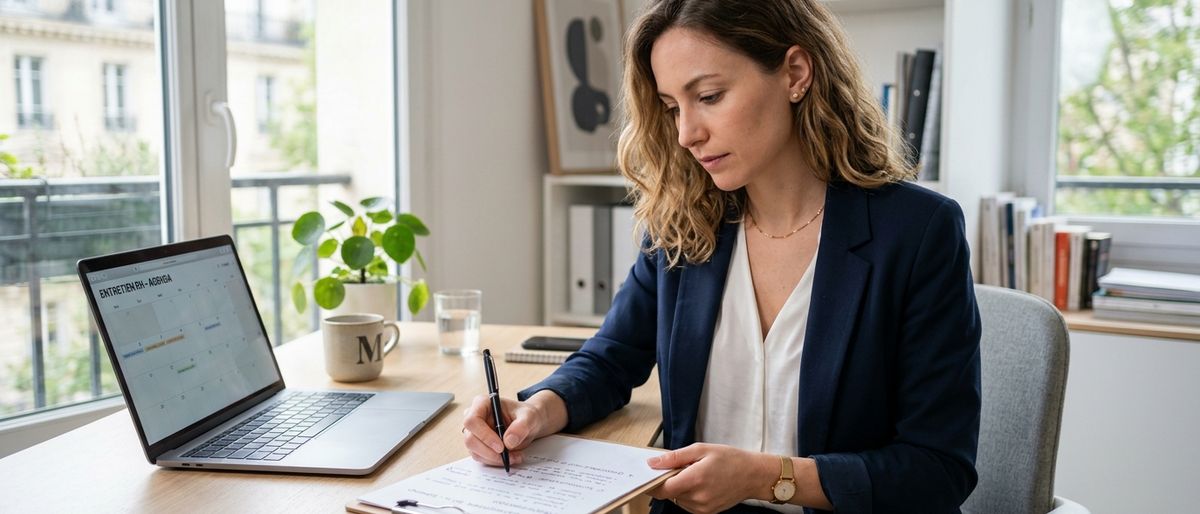 Préparer un entretien RH en 30 minutes chrono — illustration article Candidatop