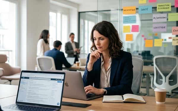 Secteurs qui recrutent en 2026 : où postuler maintenant — illustration article Candidatop