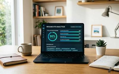 Testeur CV ATS et tableau de bord d'analyse de score en ligne