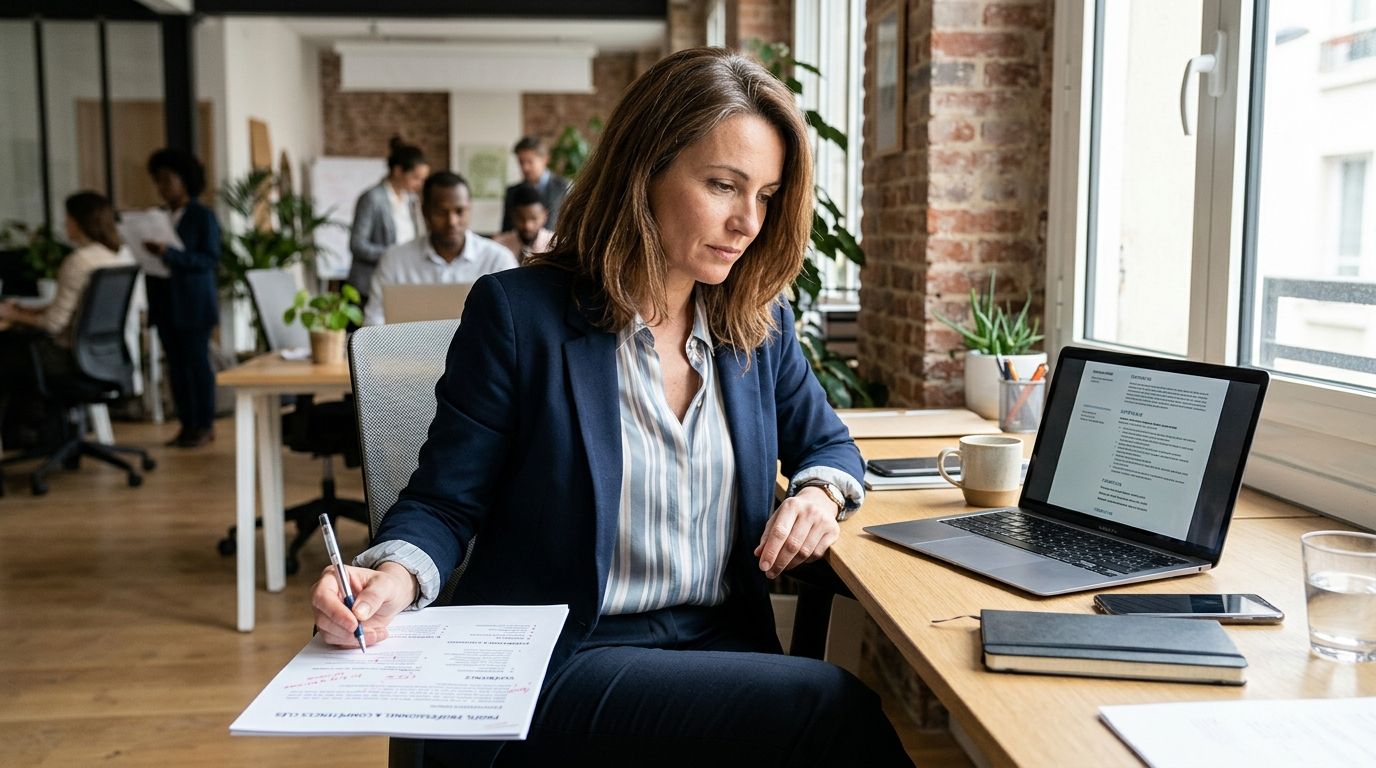 Reconversion après 40 ans : réussir sans repartir de zéro — illustration article Candidatop