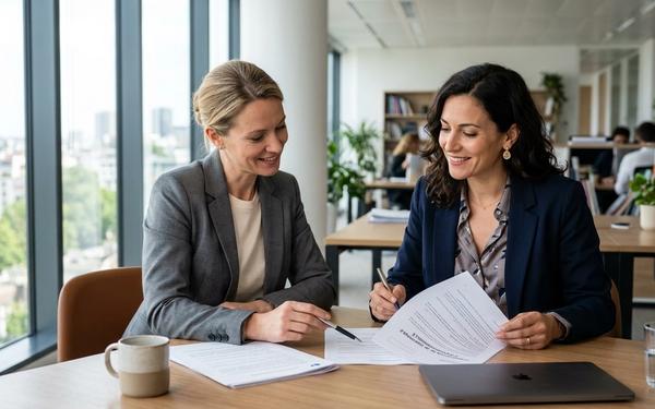 Rupture conventionnelle : comment bien négocier son départ — illustration article Candidatop