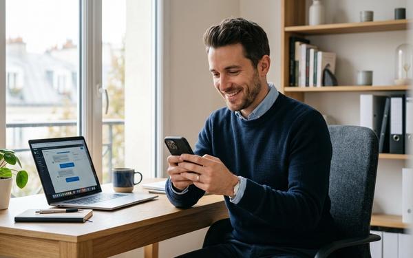 Première prise de contact recruteur : quoi répondre — illustration article Candidatop