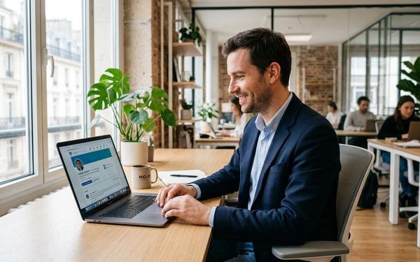 Réseau professionnel : activez LinkedIn en 48 heures — illustration article Candidatop