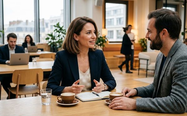 Réseaux cachés : décrocher un emploi sans postuler — illustration article Candidatop
