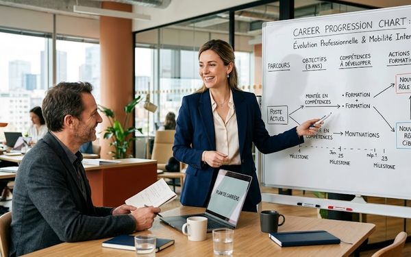 Mobilité professionnelle : changer de poste sans changer d'entreprise — illustration article Candidatop
