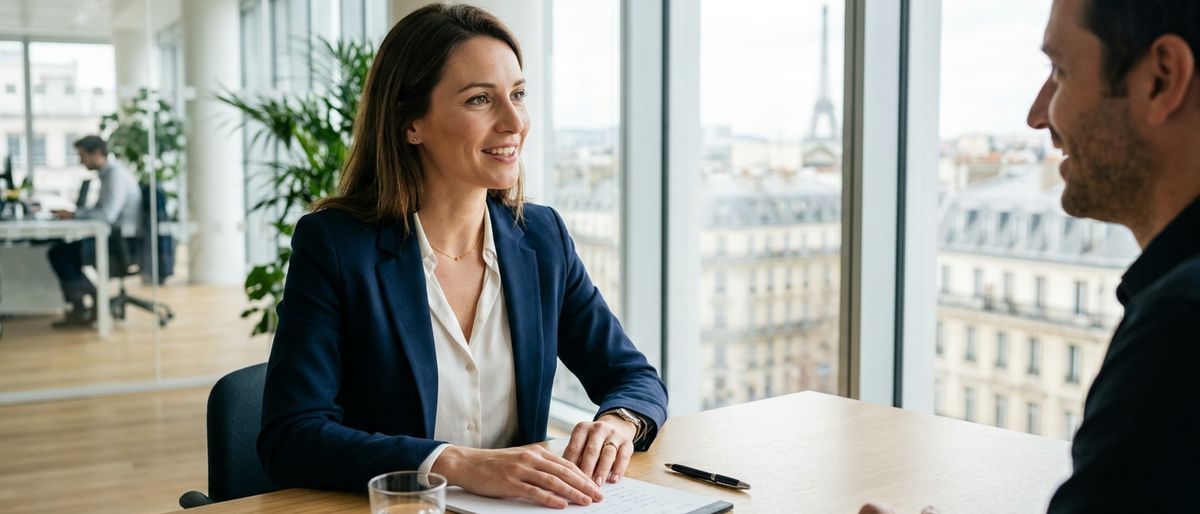 Entretien final : convaincre le DRH en 45 minutes — illustration article Candidatop