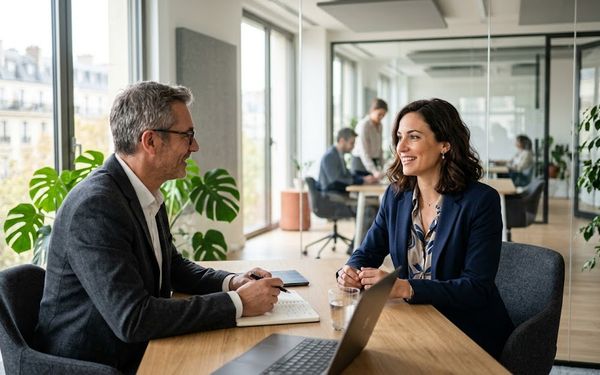 Entretien de recrutement : 7 questions pièges et leurs réponses — illustration article Candidatop