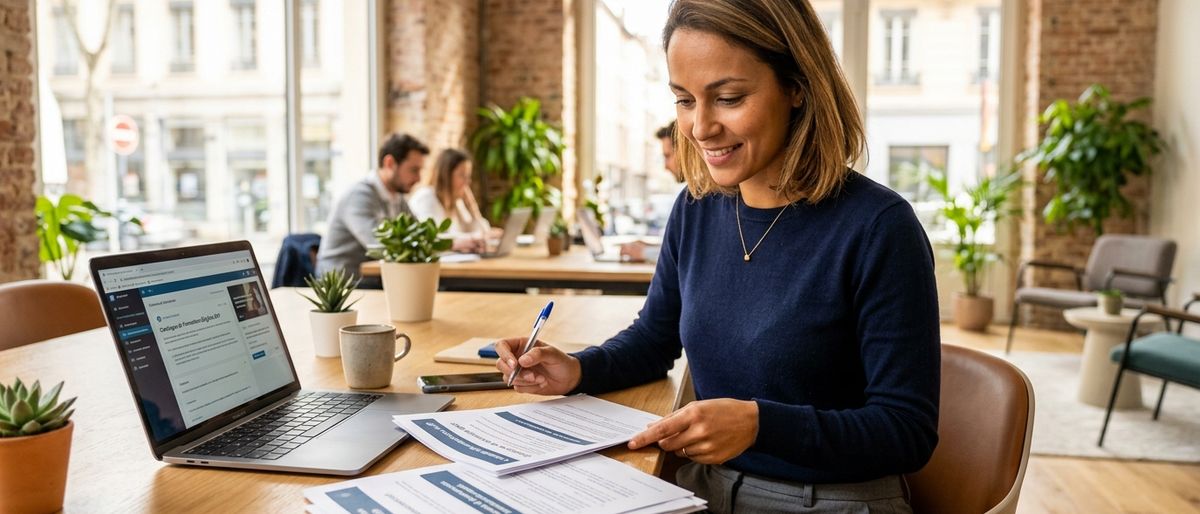 Reconversion : financer sa formation avec le CPF en 2026 — illustration article Candidatop