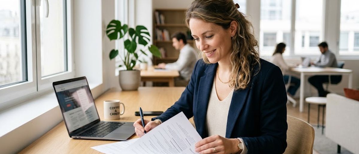 Trou dans le CV : comment l'expliquer sans se griller — illustration article Candidatop
