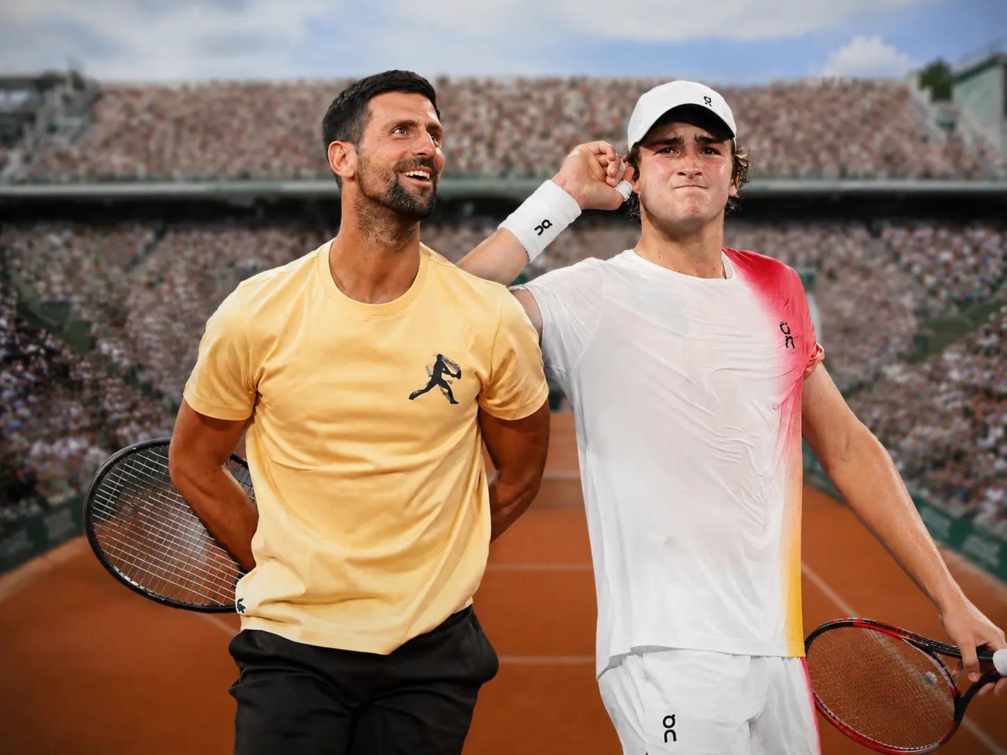 Djokovic vs Fonseca, Roland Garros