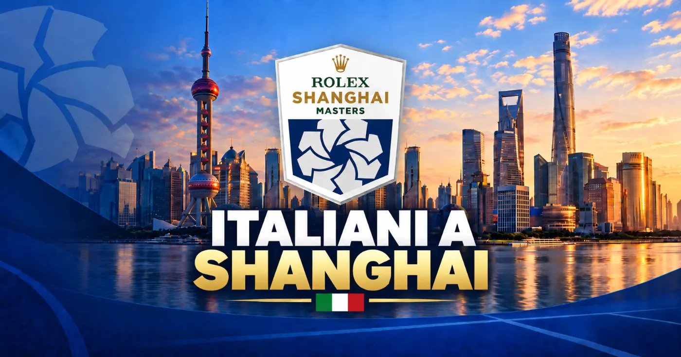 Titelbild zu den Italienern beim Masters 1000 von Shanghai
