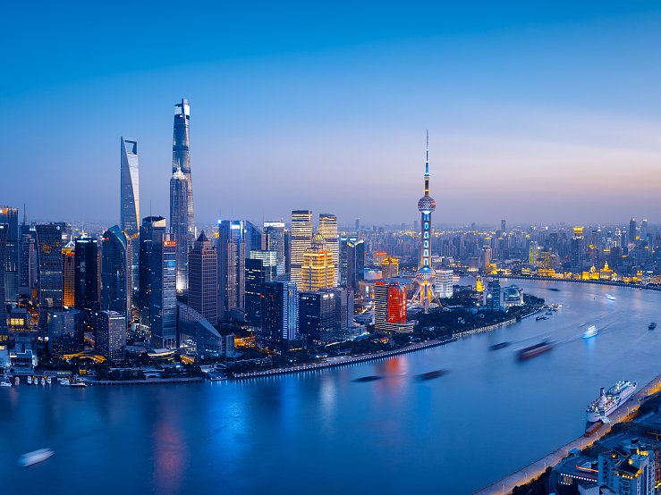 Skyline di Shanghai