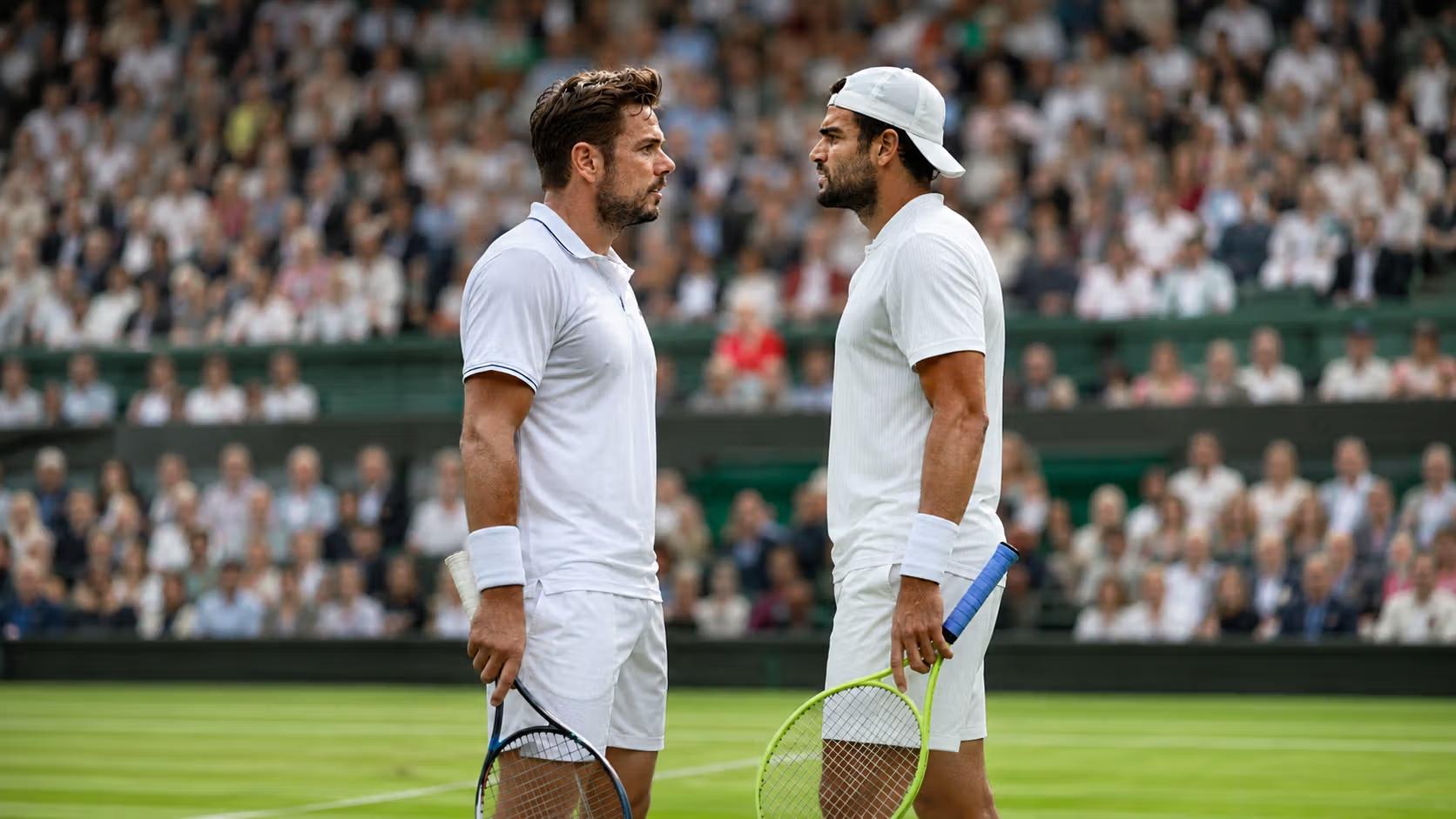 Berrettini-Wawrinka at Wimbledon: the serve against time