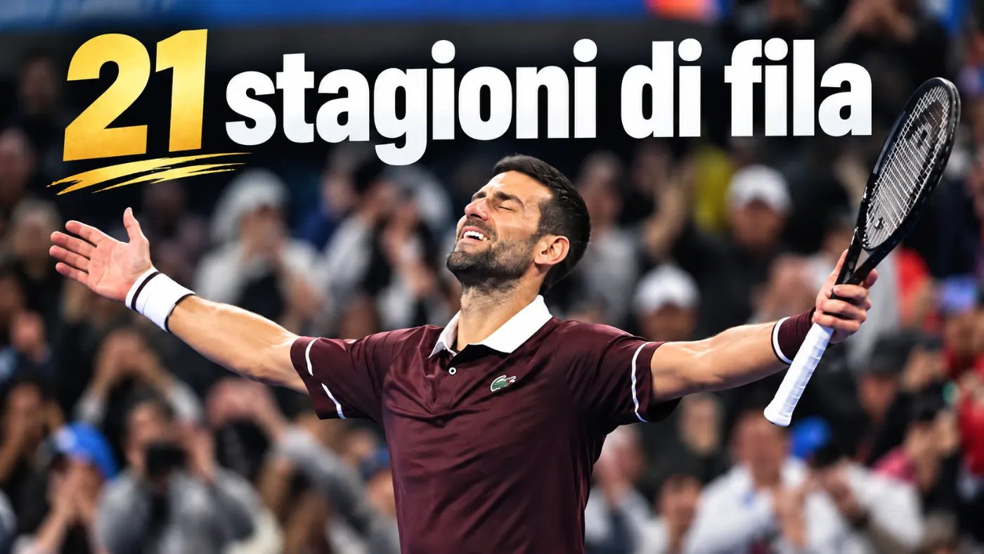 Djokovic esulta dopo il titolo a Pechino